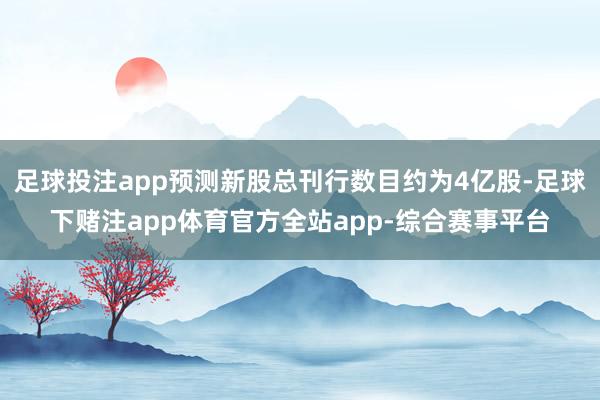 足球投注app预测新股总刊行数目约为4亿股-足球下赌注app体育官方全站app-综合赛事平台