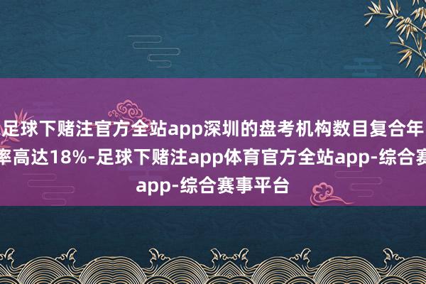 足球下赌注官方全站app深圳的盘考机构数目复合年均增长率高达18%-足球下赌注app体育官方全站app-综合赛事平台