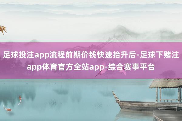 足球投注app流程前期价钱快速抬升后-足球下赌注app体育官方全站app-综合赛事平台