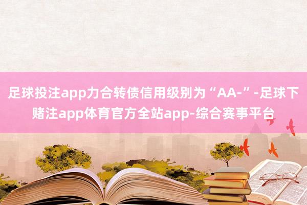 足球投注app力合转债信用级别为“AA-”-足球下赌注app体育官方全站app-综合赛事平台