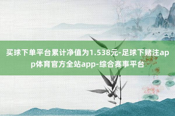 买球下单平台累计净值为1.538元-足球下赌注app体育官方全站app-综合赛事平台